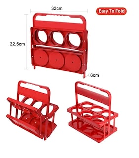 Foto 4 | Foto 4 | Portavasos Xtellar De Plástico Plegable Para Reparto Al Aire Libre