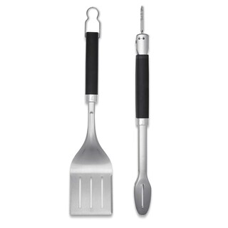 Foto 4 | Foto 4 | Juego De Herramientas Para Asar Weber Precision, Pinzas Y Espátula De Acero Inoxidable - Venta Internacional.