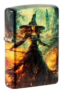 Foto 2 | Foto 2 | Mechero De Bolsillo Zippo Fire Mage Design 540, Latón Rugoso - Venta Internacional.