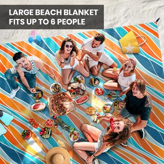 Foto 4 | Foto 4 | Manta De Playa Everlasting Comfort, Impermeable Y Resistente A La Arena - Venta Internacional.