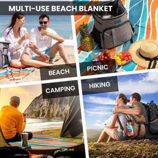 Foto 7 | Foto 7 | Manta De Playa Everlasting Comfort, Impermeable Y Resistente A La Arena - Venta Internacional.