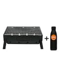 Asador Parrilla Carbón Grill Cocina Bbq Portátil Cocina+regalo Termo De Agua Güish