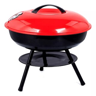 Foto 1 | Foto 1 | Parrilla Plegable Asador De Carbón Aire Libre Portátil