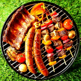 Foto 8 | Foto 8 | Parrilla Plegable Asador De Carbón Aire Libre Portátil