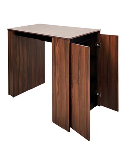 Foto 5 | Foto 5 | Barra Desayunadora Para Cocina  Mesa Alta Rectangular  120cm De Altura  Con Puertas Dobles
