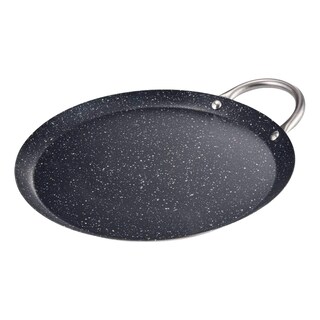 Foto 1 | Foto 1 | Comal Acero Inoxidable Recubrimiento Antiadherente Marmol 29cm Yajad Hogar