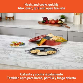 Foto 7 | Foto 7 | Comal Imusa Antiadherente Acero Al Carbono Redondo 28 Cm - Venta Internacional