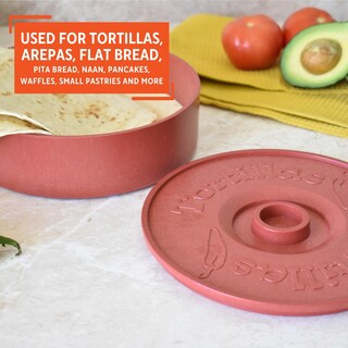 Foto 6 | Foto 6 | Calentador De Tortillas Imusa, Terracota, 20 Cm De Capacidad, 8 Pulgadas - Venta Internacional.