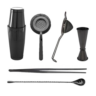 Foto 1 | Foto 1 | Kit Coctelería Deluxe Pineapple Tools Negro