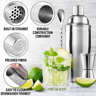 Foto 3 | Foto 3 | Set De Coctelera Zulay Kitchen De Acero Inoxidable 700 Ml - Venta Internacional.