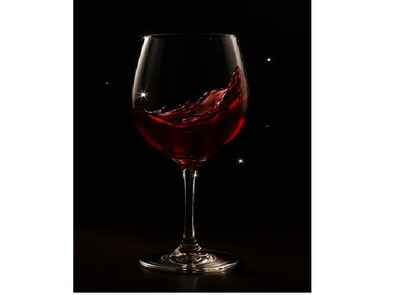 Foto 3 | Foto 3 | Xtellar Elegante Set De 6 Copas De Vino Tinto En Vidrio, Copón 13 Oz 384 Ml