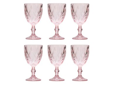 Foto 1 | Foto 1 | Xtellar- Juego De 6 Copas De Cristal, Vino Grande, Color Agua, 325ml: Estilo Premium Para Eventos Inolvidables.