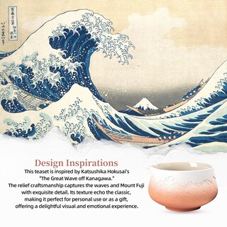 Foto 5 | Foto 5 | Set De Batidores De Matcha Japoneses Teanagoo (7 Unidades), Degradado - Venta Internacional.