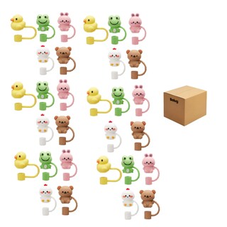 Foto 1 | Foto 1 | 30pcs Cubiertos De Pajita Belug Colores