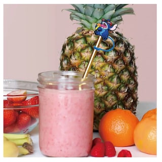 Foto 5 | Foto 5 | Tapa Para Popote Desechables Biodegradables De Stitch 11pcs Belug Azul
