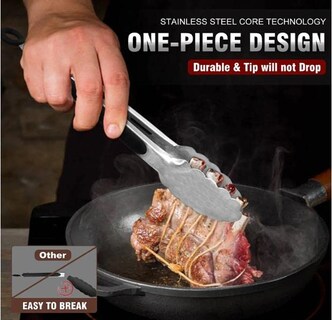 Foto 4 | Foto 4 | Pinzas De Cocina Walfos De Acero Inoxidable Aptas Para Uso Alimentario, Juego De 3 - Venta Internacional.