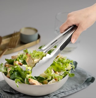 Foto 6 | Foto 6 | Juego De 2 Pinzas De Cocina Hotec De Acero Inoxidable 23 Cm Y 30 Cm - Venta Internacional