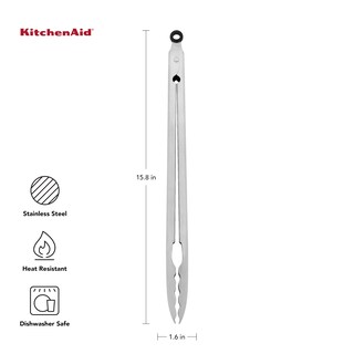 Foto 2 | Foto 2 | Pinzas Kitchenaid De Acero Inoxidable De 35 Cm De Largo - Venta Internacional.