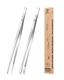 Foto 1 | Foto 1 | Pinzas De Cocina Bundlepro De Acero Inoxidable De 10 Pulgadas (2 Unidades) - Venta Internacional.