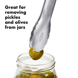 Foto 4 | Foto 4 | Pinzas Oxo Good Grips De Acero Inoxidable Mini De 18 Cm, Paquete De 2 - Venta Internacional.