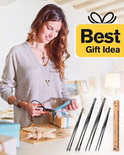 Foto 7 | Foto 7 | Pinzas De Cocina Bundlepro, Finas, Largas, 30 Cm Y 25 Cm, Acero Inoxidable - Venta Internacional.