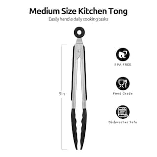 Foto 2 | Foto 2 | Pinzas De Cocina U-taste De Silicona De 23 Cm Resistentes A 600 °f - Venta Internacional.