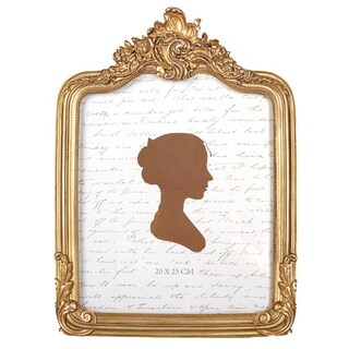 Foto 1 | Foto 1 | Marco De Fotos Aels Vintage De 20 X 25 Cm Con Frente De Cristal Dorado - Venta Internacional.