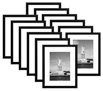 Foto 1 | Foto 1 | Xtellar Juego De 12 Marcos De Fotos Minimalistas Y Decorativos En Blanco Y Negro