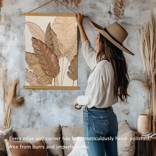 Foto 5 | Foto 5 | Marco Magnético Para Colgar Pósteres Artmag Madera De Teca 22 X 34 Cm - Venta Internacional.