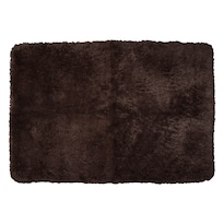 Tapete Decorativo 120 X 170cm Chocolate Pelo Alto