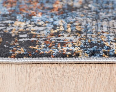 Foto 3 | Foto 3 | Tapete Alfombre Adara T2256 Gris Crema Oro 200x290