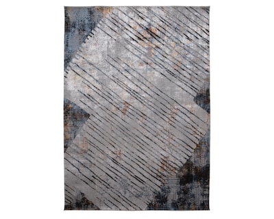 Foto 1 | Foto 1 | Tapete Alfombre Adara Gris Crema Oro 240x330