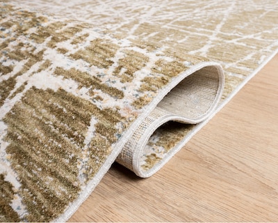 Foto 2 | Foto 2 | Tapete Alfombra Calix T2306 Crema Gris Oro 240x330 Cm