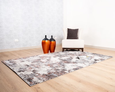 Foto 5 | Foto 5 | Tapete Decorativo Delme T5149 Gris Gris Coral 240*330