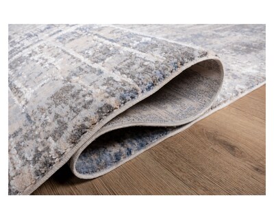 Foto 2 | Foto 2 | Tapete Decorativo Tebas T2226 Crema Gris 160*230