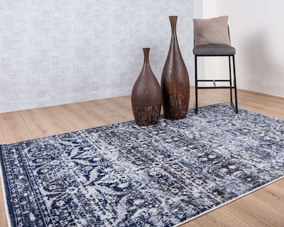 Foto 3 | Foto 3 | Tapete Decorativo Varese T2155 Gris Crema 240*330