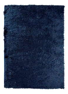 Foto 1 | Foto 1 | Alfombra Suave Tapete Azul Para Sala 160 X 225 Cm