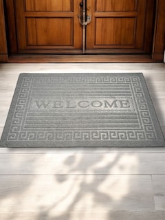 Foto 4 | Foto 4 | Tapete Entrada Casa Welcome Grecas Exterior Antiderrapante!