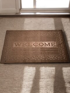 Foto 4 | Foto 4 | Tapete Entrada Casa Welcome Grecas Exterior Antiderrapante!