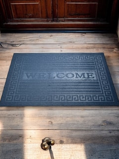 Foto 4 | Foto 4 | Tapete Entrada Casa Welcome Grecas Exterior Antiderrapante!