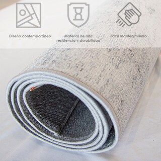 Foto 3 | Foto 3 | Ilios Innova | Tapete Estilo Ártico Para Sala U Oficina, Antideslizante