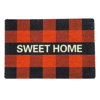 Foto 1 | Foto 1 | Tapete Naranja/negro ''sweet Home'' 40x60c