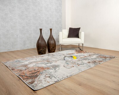 Foto 5 | Foto 5 | Tapete Decorativo Yemina T4040 Gris Ocre 240*330
