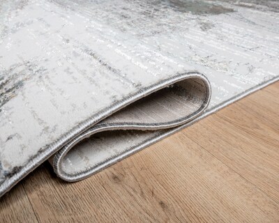Foto 2 | Foto 2 | Tapete Decorativo Zaria T2189 Gris Crema 200*290