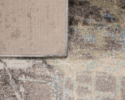 Foto 4 | Foto 4 | Tapete Decorativo Zaria T2189 Gris Crema 200*290
