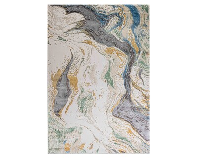 Foto 1 | Foto 1 | Tapete Decorativo Zaria T2182 Gris Crema 200*290