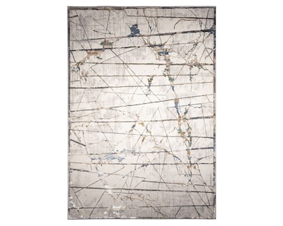 Foto 1 | Foto 1 | Tapete Decorativo Zaria T2199 Gris Crema 160*230