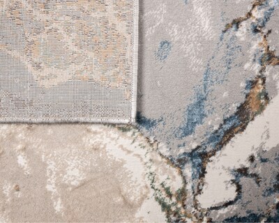 Foto 4 | Foto 4 | Tapete Decorativo Zaria T2185 Gris Crema 240*330
