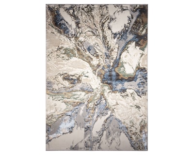 Foto 1 | Foto 1 | Tapete Decorativo Zaria T2185 Gris Crema 160*230