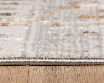 Foto 3 | Foto 3 | Tapete Decorativo Zaria T2238 Gris Crema 200x290 cm
